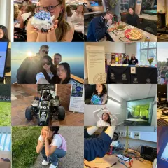 Collage med studentliv vid Lunds universitet, inklusive en utvidgad juridisk introduktionskurs, föreläsningar, sociala aktiviteter och tekniska projekt.